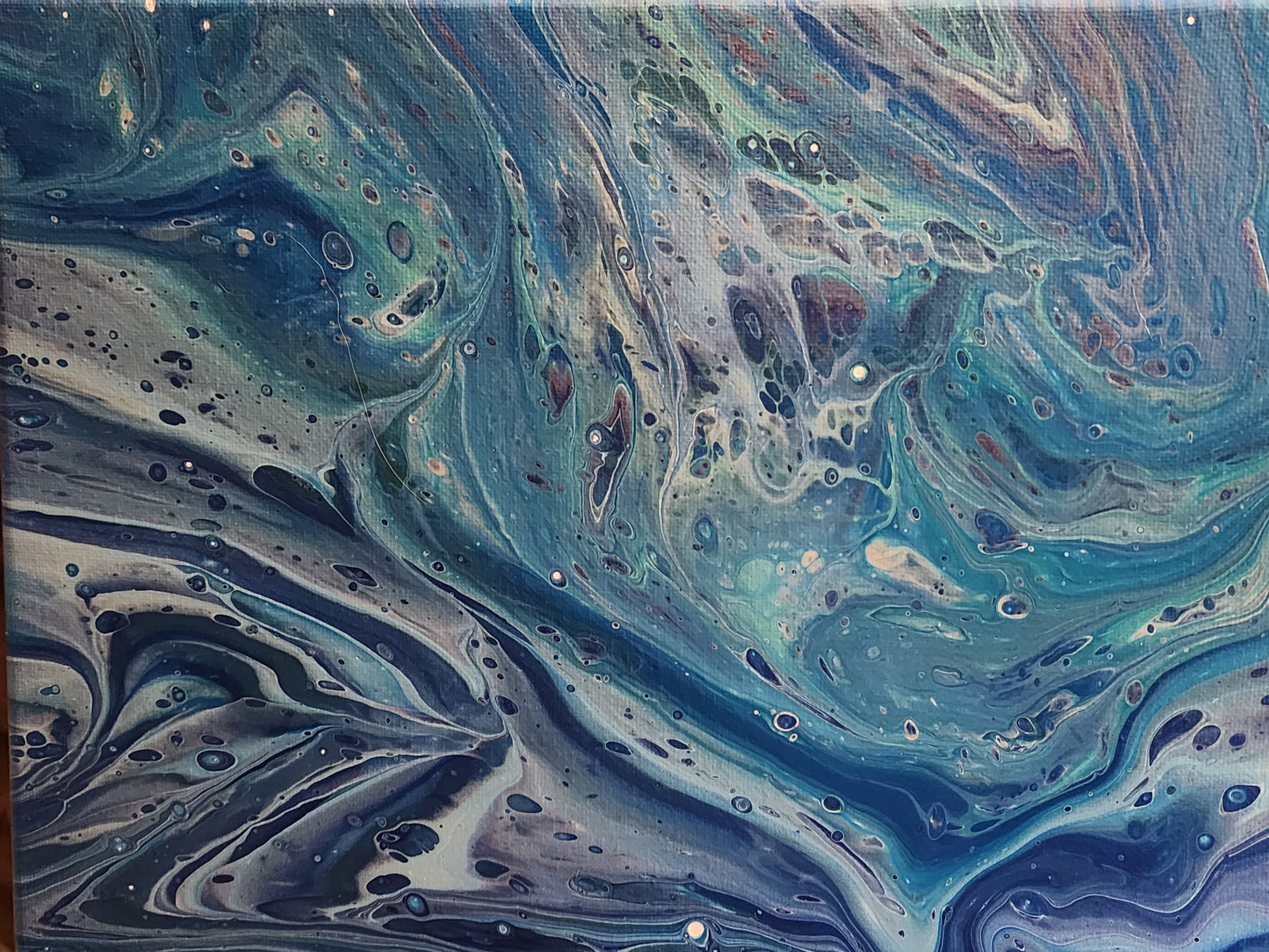 Fluid Art Acrylic Dutch Pour